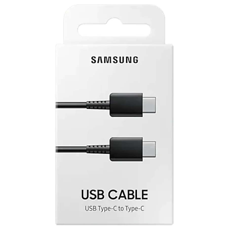 Кабель USB Type-C - USB Type-C Black Samsung (EP-DA705BBRGRU)