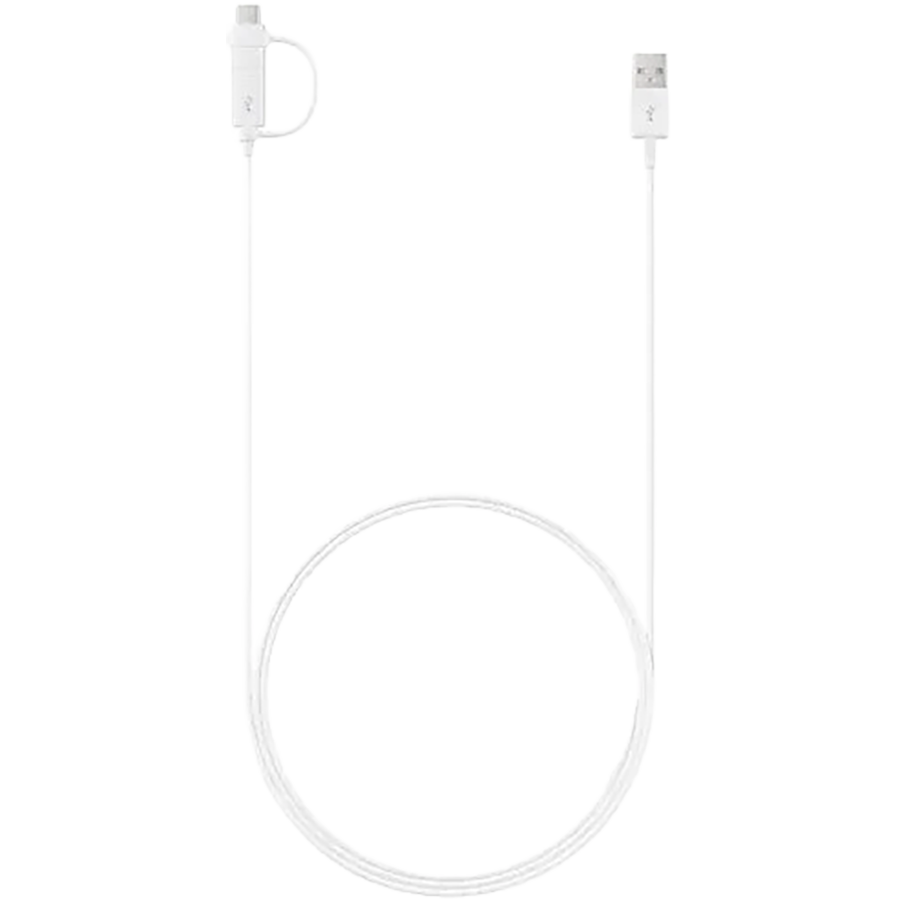 Кабель Combo Type-C & MicroUSB - Type-A White Samsung (EP-DG930DWEGRU)