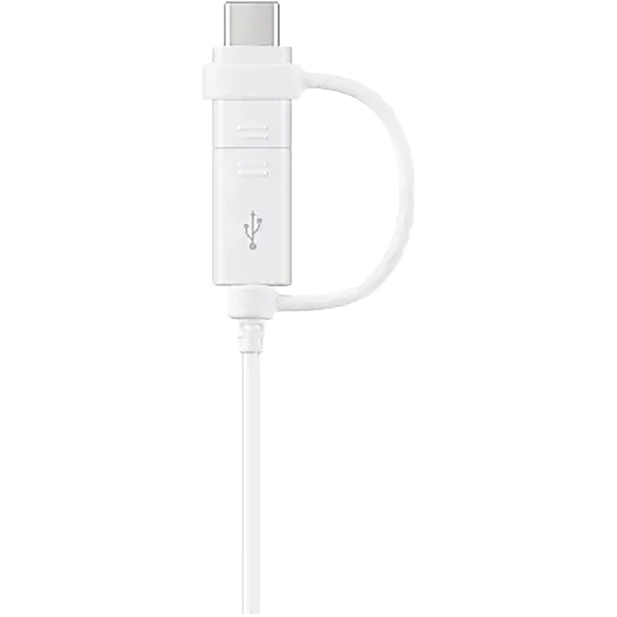 Кабель Combo Type-C & MicroUSB - Type-A White Samsung (EP-DG930DWEGRU)