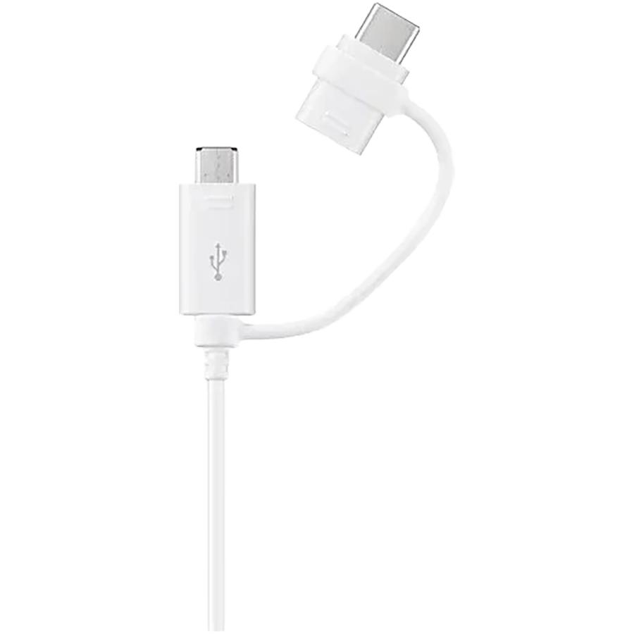 Кабель Combo Type-C & MicroUSB - Type-A White Samsung (EP-DG930DWEGRU)