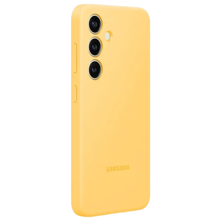 Чохол для Samsung S24 Silicone Case Yellow (EF-PS921TYEGWW)