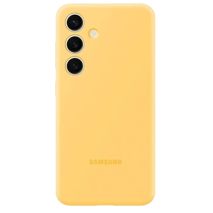 Чохол для Samsung S24 Plus Silicone Case Yellow (EF-PS926TYEGWW)