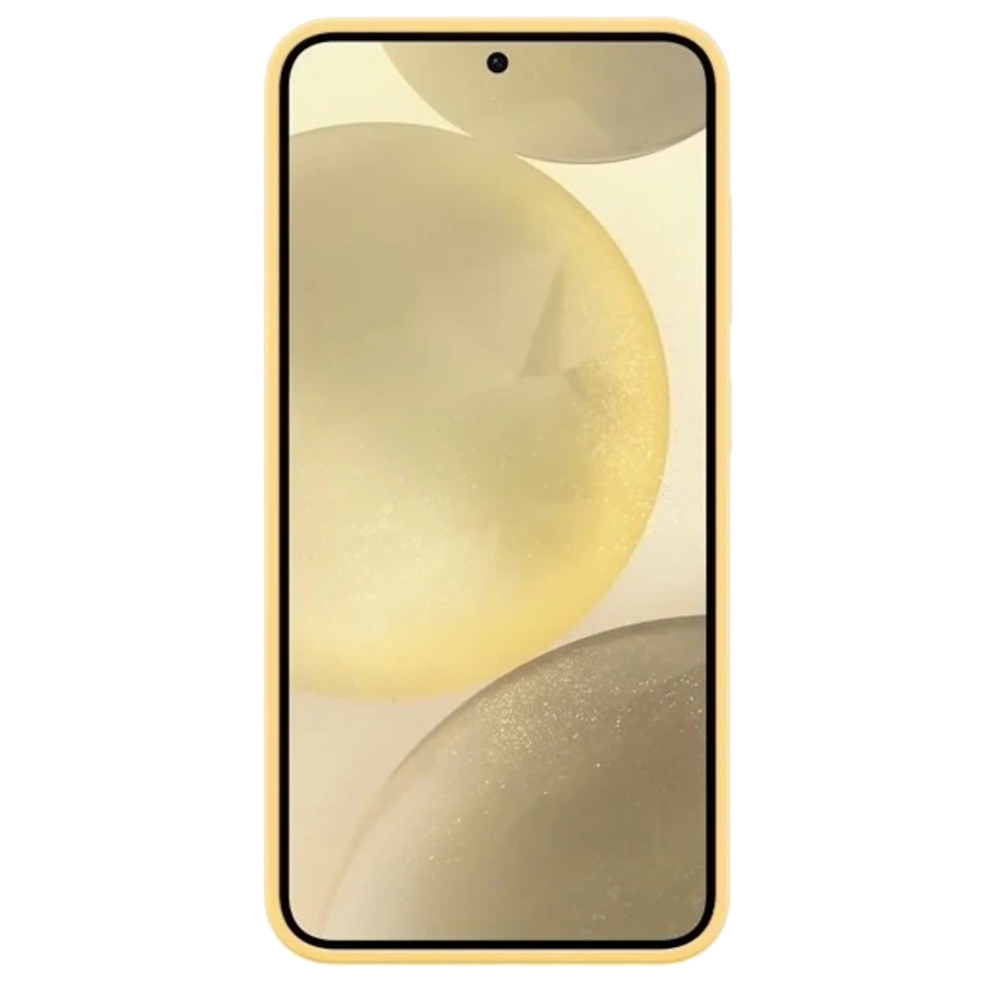 Чохол для Samsung S24 Plus Silicone Case Yellow (EF-PS926TYEGWW)