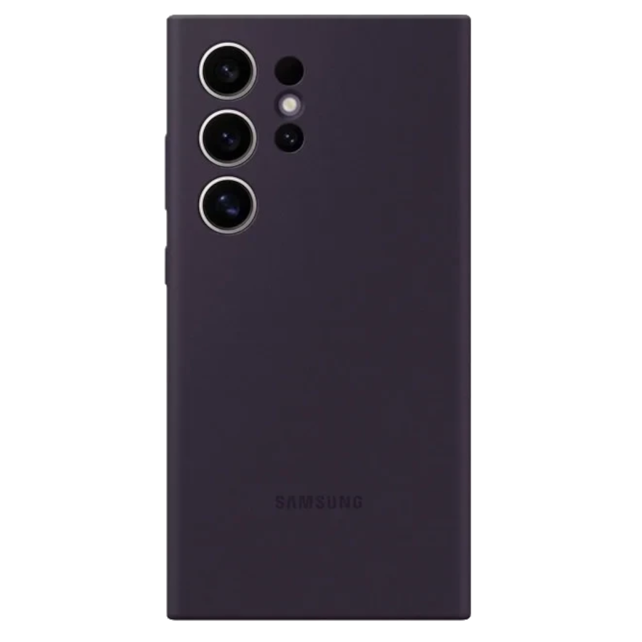 Чохол для Samsung S24 Ultra Silicone Case Dark Violet (EF-PS928TEEGWW)