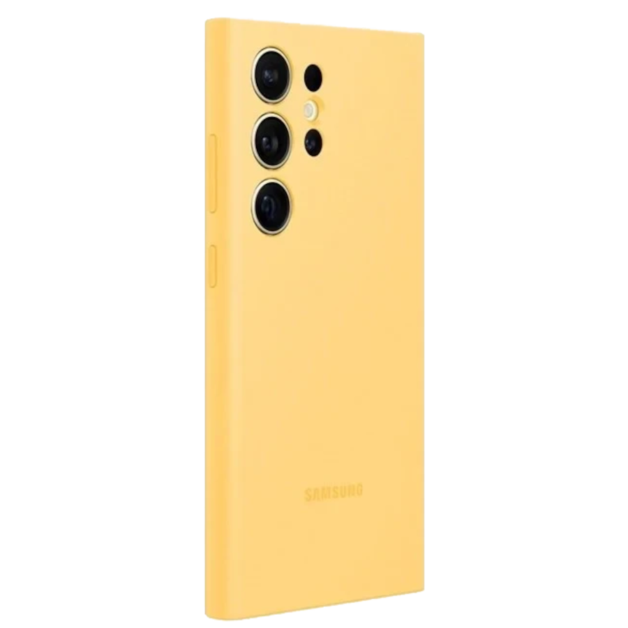 Чохол для Samsung S24 Ultra Silicone Case Yellow (EF-PS928TYEGWW)