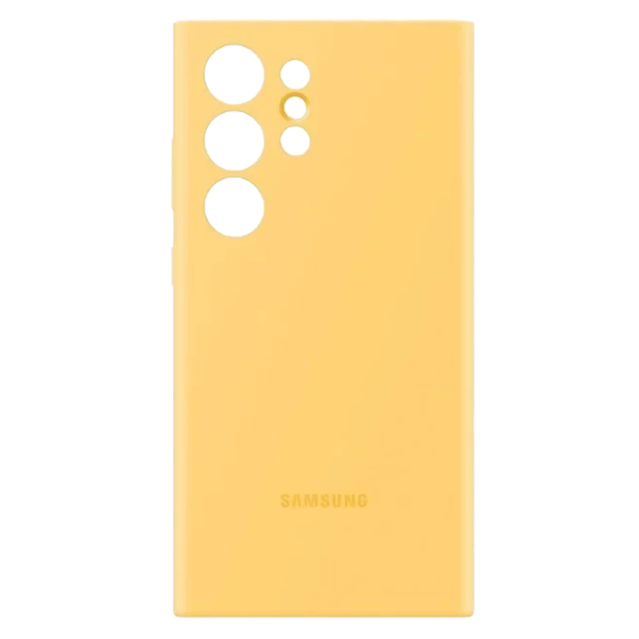 Чохол для Samsung S24 Ultra Silicone Case Yellow (EF-PS928TYEGWW)