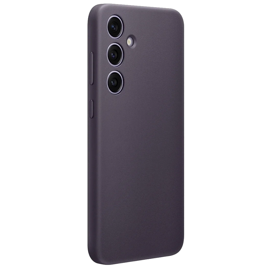 Чохол для Samsung S24 Plus Vegan Leather Case Dark Violet (GP-FPS926HCAVW)