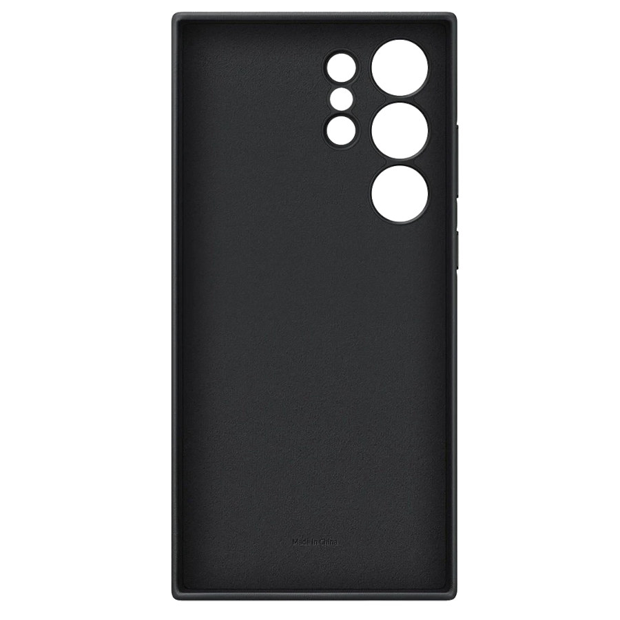 Чохол для Samsung S24 Ultra Vegan Leather Case Black (GP-FPS928HCABW)