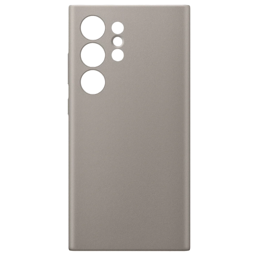 Чохол для Samsung S24 Ultra Vegan Leather Case Taupe (GP-FPS928HCAAW)
