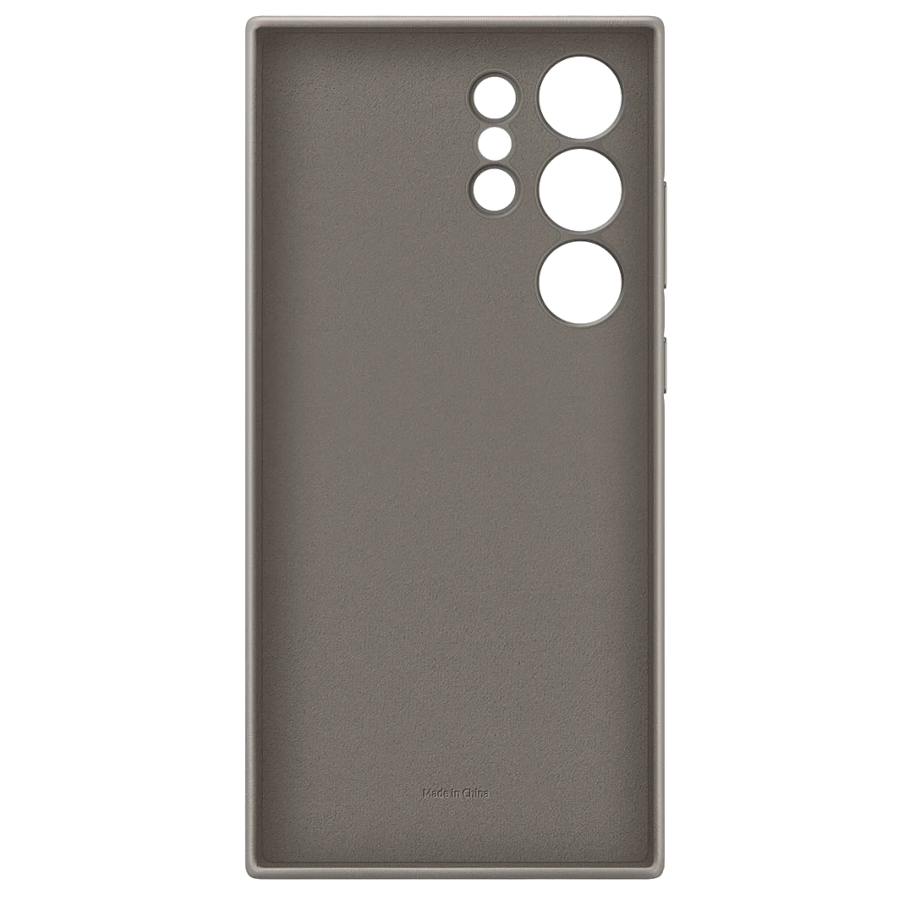 Чохол для Samsung S24 Ultra Vegan Leather Case Taupe (GP-FPS928HCAAW)