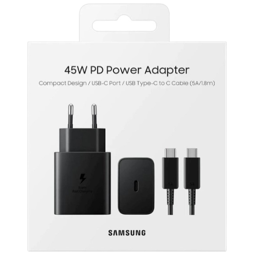 Адаптер живлення 45W Samsung (EP-T4511XBEGEU)