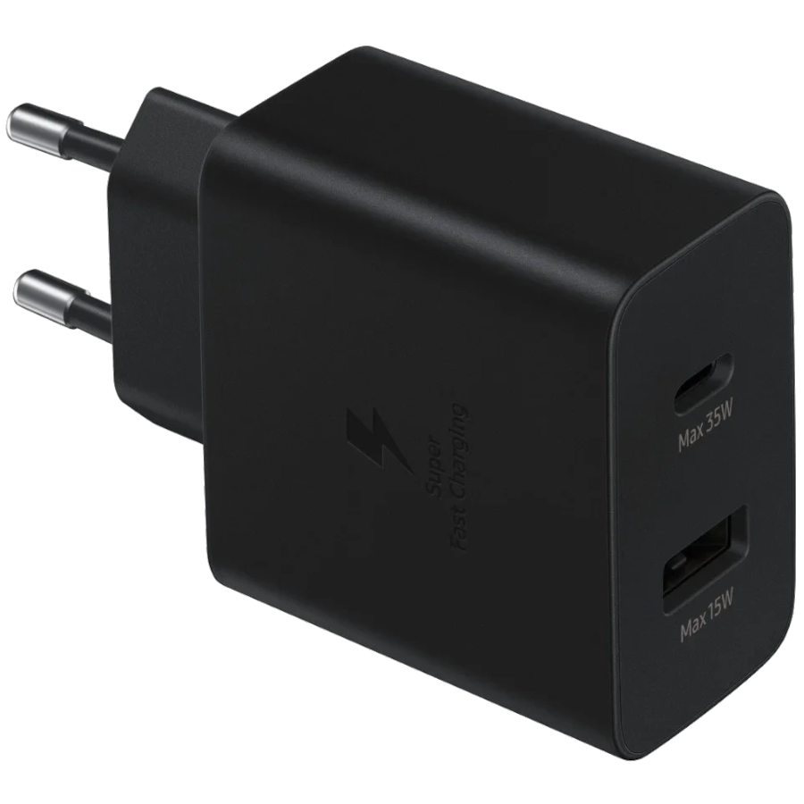 Адаптер живлення 35W Wall Charger Duo Samsung (EP-TA220NBEGRU)
