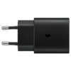 Адаптер живлення 25W Travel Adapter Black (w/o cable) Samsung (EP-TA800NBEGRU)