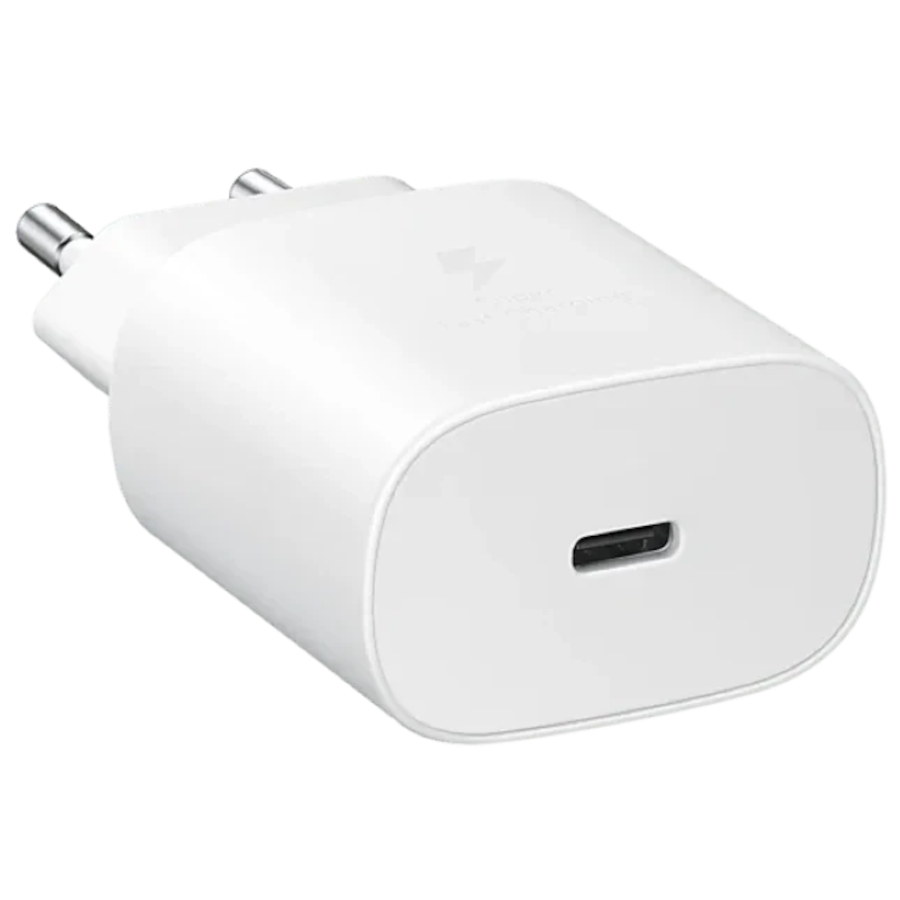 Адаптер живлення 25W Travel Adapter White (w/o cable) Samsung (EP-TA800NWEGRU)