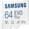 Карта пам’яті Samsung EVO Plus 64GB microSDXC (MB-MC64SA)