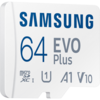 Карта пам’яті Samsung EVO Plus 64GB microSDXC (MB-MC64SA)