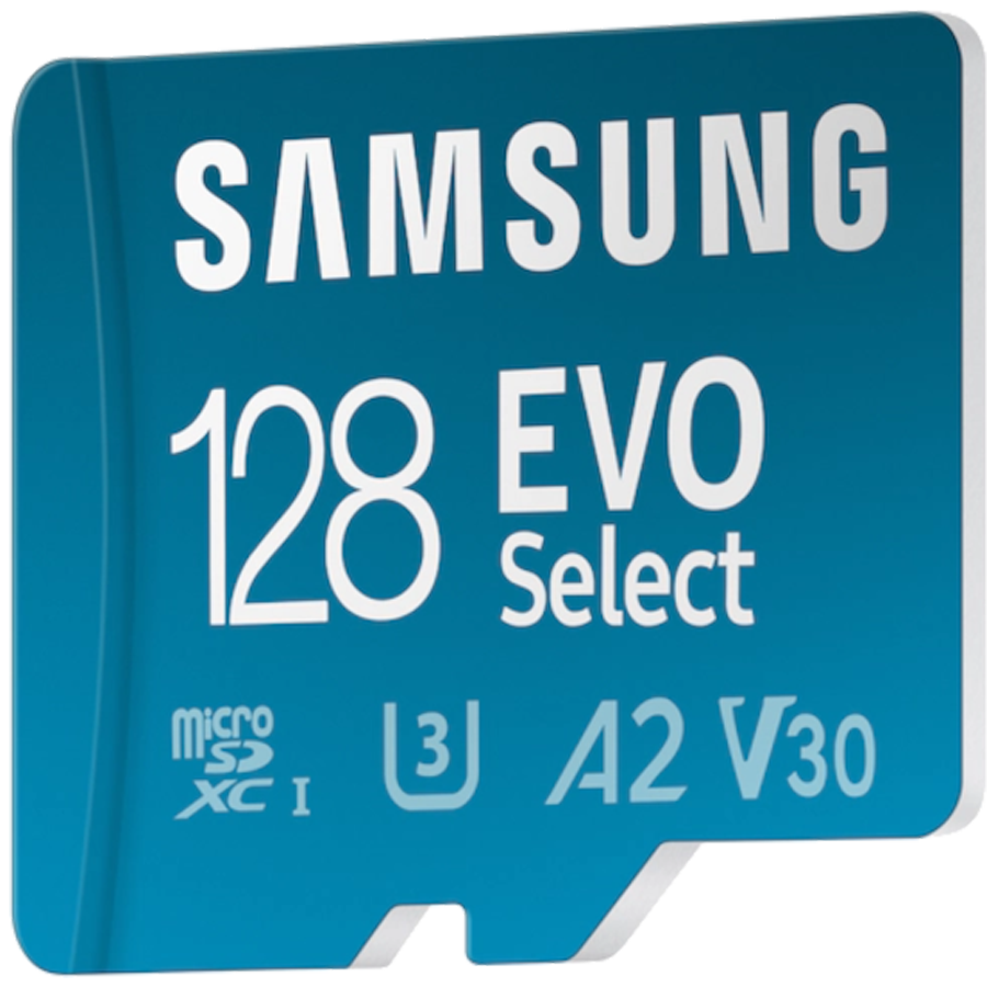 Карта пам’яті Samsung EVO Select 128GB microSDXC (MB-ME128KA)