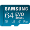 Карта пам’яті Samsung EVO Select 64GB microSDXC (MB-ME64KA)