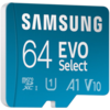 Карта пам’яті Samsung EVO Select 64GB microSDXC (MB-ME64KA)