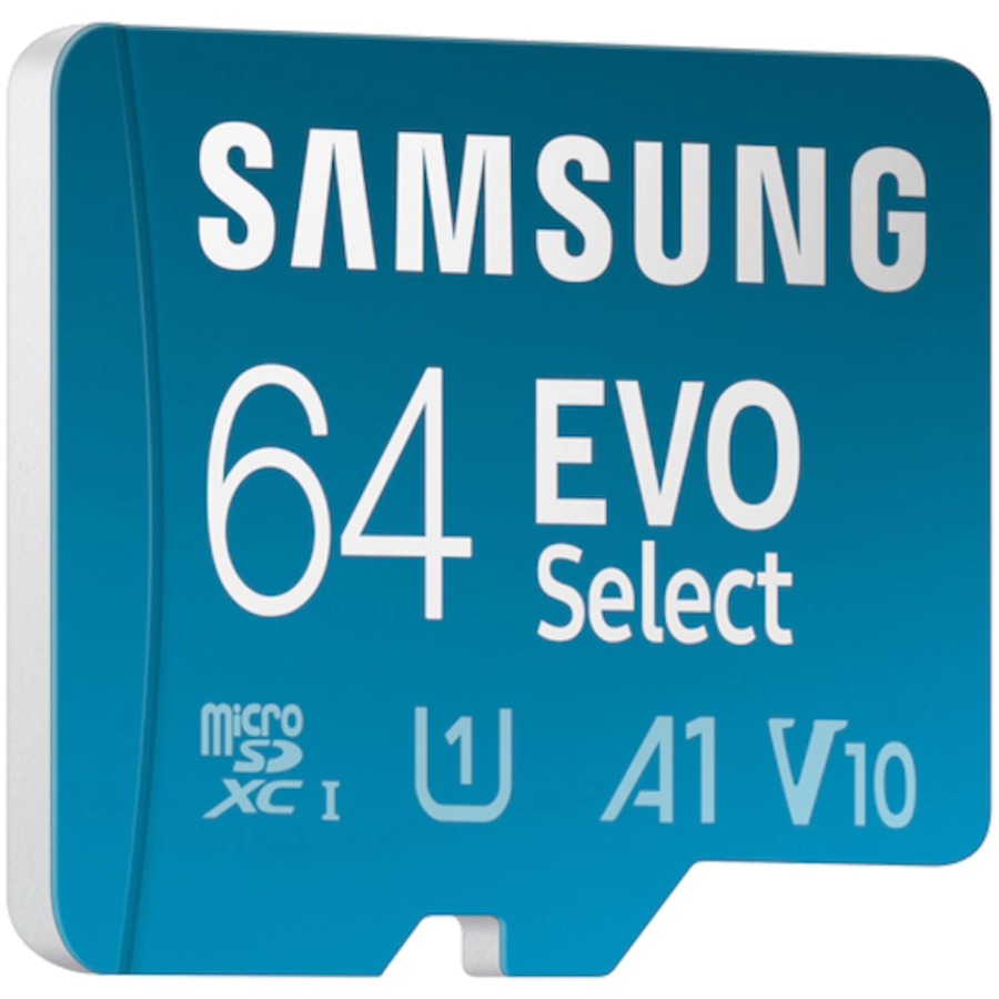 Карта пам’яті Samsung EVO Select 64GB microSDXC (MB-ME64KA)