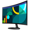 Монiтор 27" Samsung LS27D360GAIXCI