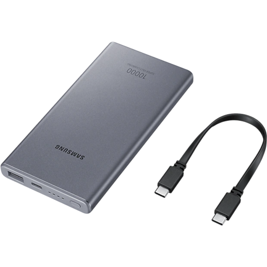 Портативний зарядний пристрій Samsung 10000mAh 25W Grey (EB-P3300XJEGEU)