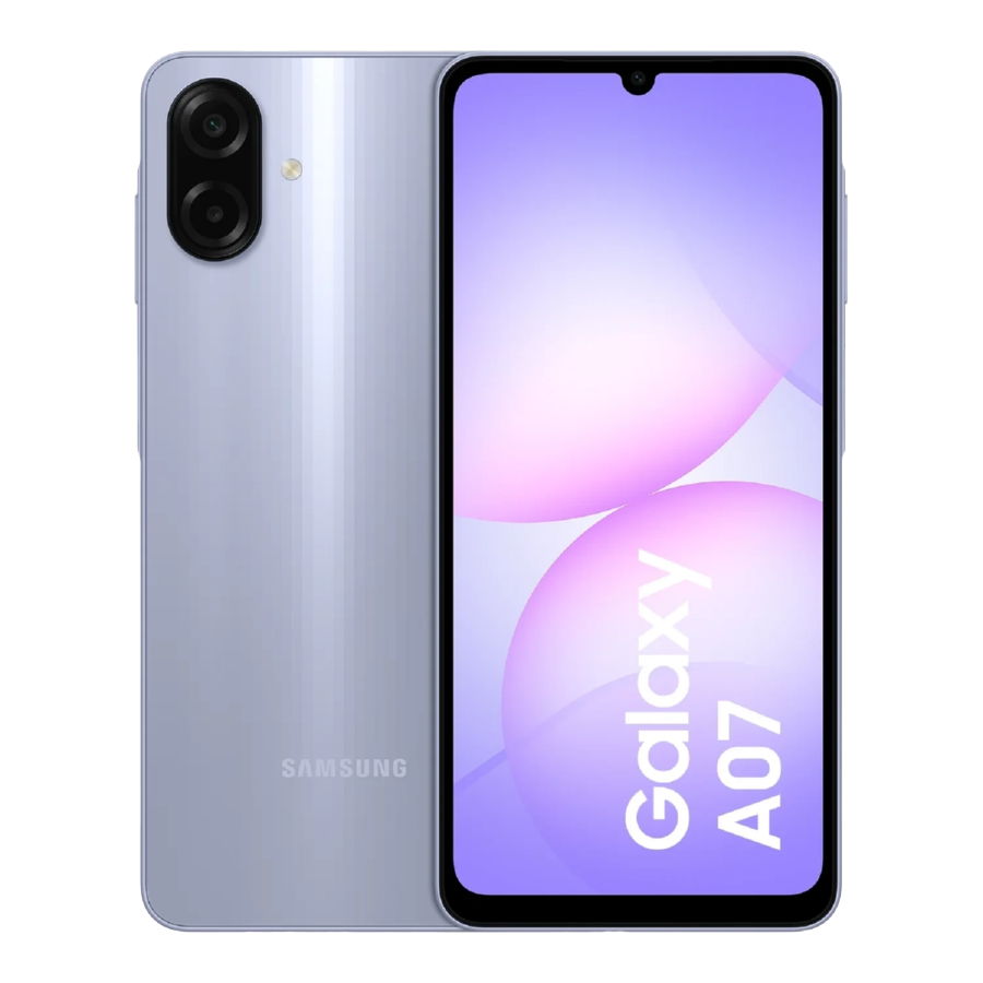Мобільний телефон Samsung Galaxy A07 LTE 4/128GB Light Violet (SM-A075FLVGSEK)