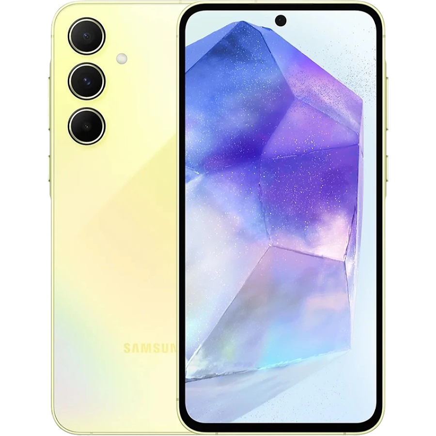 Мобільний телефон Samsung Galaxy A55 5G 8/128GB Lemon (SM-A556BZYAEUC)