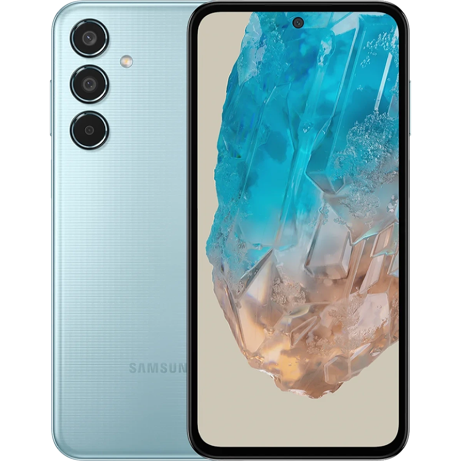 Мобільний телефон Samsung Galaxy M35 5G 6/128GB Light Blue (SM-M356BLBBEUC)