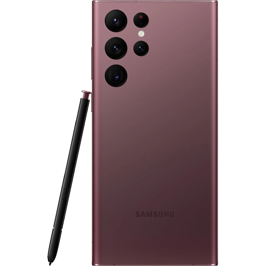 Мобільний телефон Samsung Galaxy S22 Ultra 12/256GB Burgundy (SM-S908BDRGSEK)