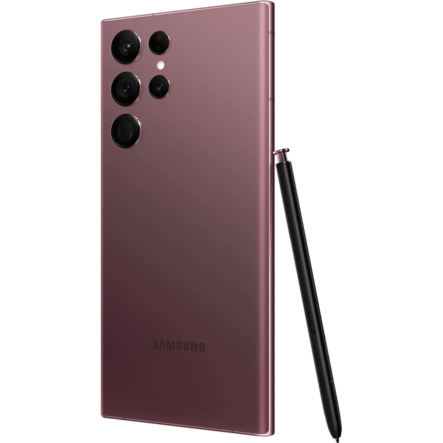 Мобільний телефон Samsung Galaxy S22 Ultra 12/256GB Burgundy (SM-S908BDRGSEK)