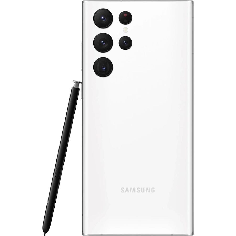 Мобільний телефон Samsung Galaxy S22 Ultra 8/128GB Phantom White (SM-S908BZWDSEK)