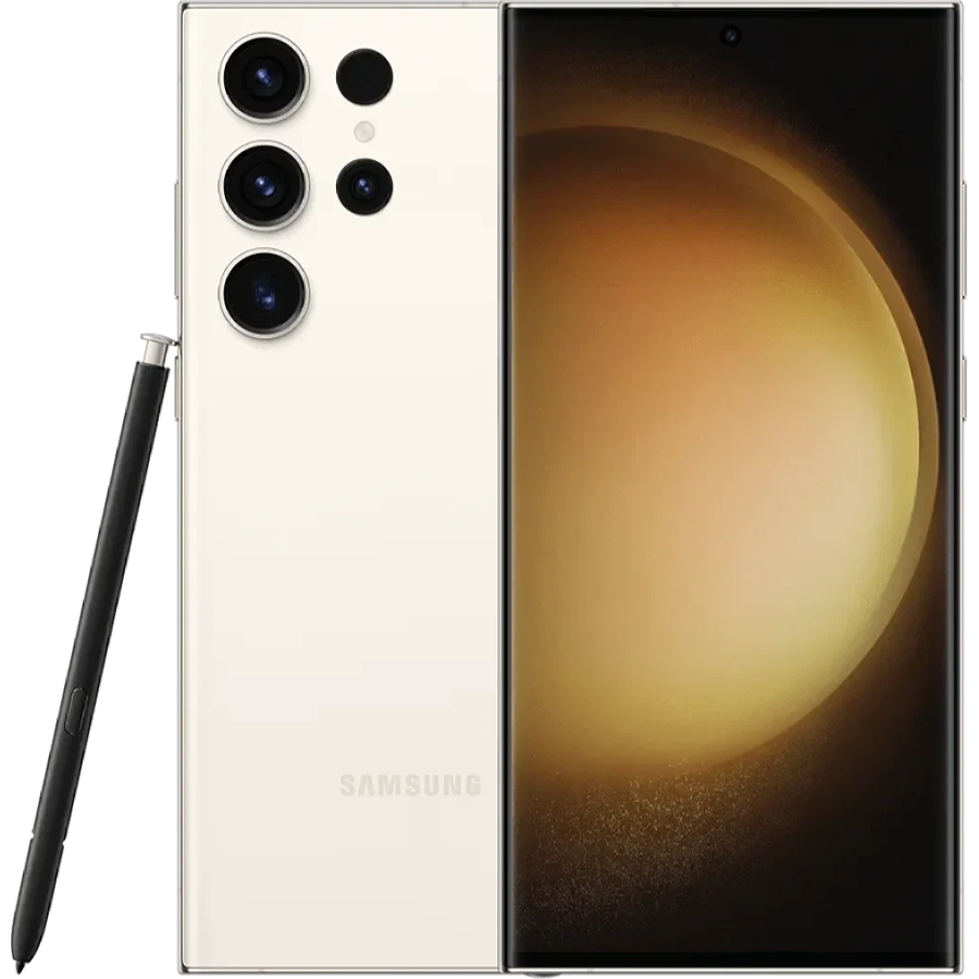 Мобільний телефон Samsung Galaxy S23 Ultra 12/256GB Beige (SM-S918BZEGSEK)
