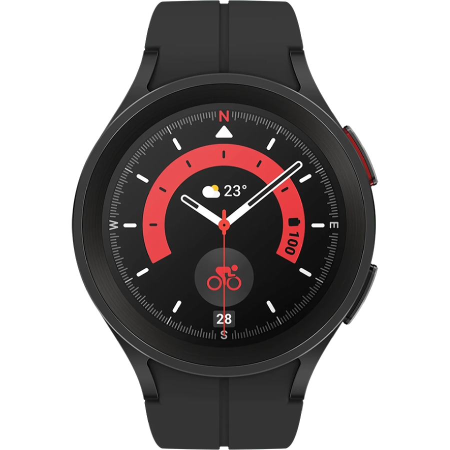 Смарт-годинник Samsung Galaxy Watch 5 Pro 45mm eSIM Black (SM-R925FZKASEK)