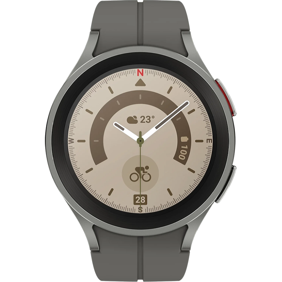 Смарт-годинник Samsung Galaxy Watch 5 Pro 45mm Titanium (SM-R920NZTASEK)