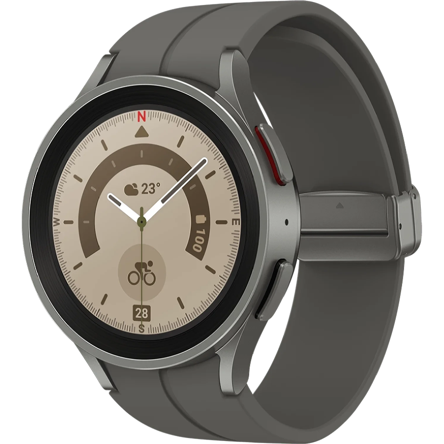 Смарт-годинник Samsung Galaxy Watch 5 Pro 45mm Titanium (SM-R920NZTASEK)