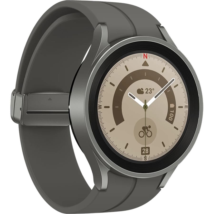 Смарт-годинник Samsung Galaxy Watch 5 Pro 45mm Titanium (SM-R920NZTASEK)