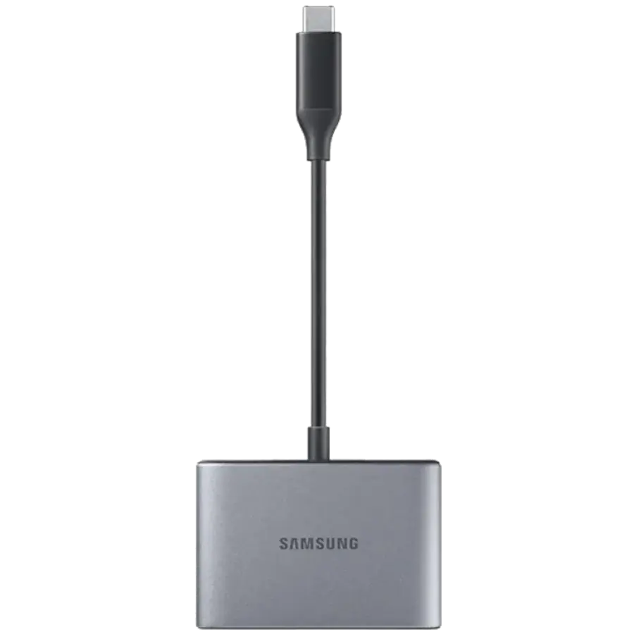 Адаптер USB-A, HDMI, TYPE-C Silver Samsung (EE-P3200BJEGWW)