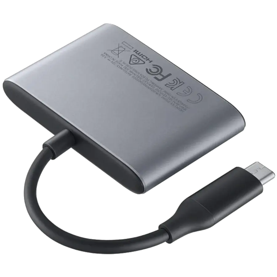 Адаптер USB-A, HDMI, TYPE-C Silver Samsung (EE-P3200BJEGWW)