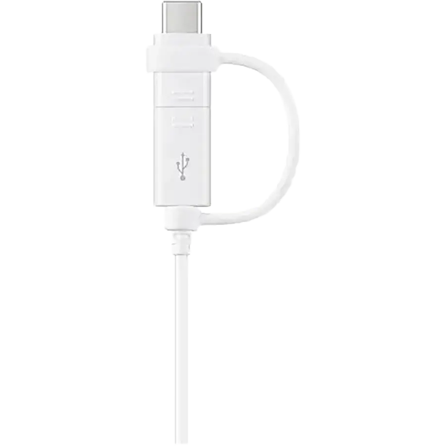 Кабель Combo Type-C & MicroUSB - Type-A White Samsung (EP-DG930DWEGRU)