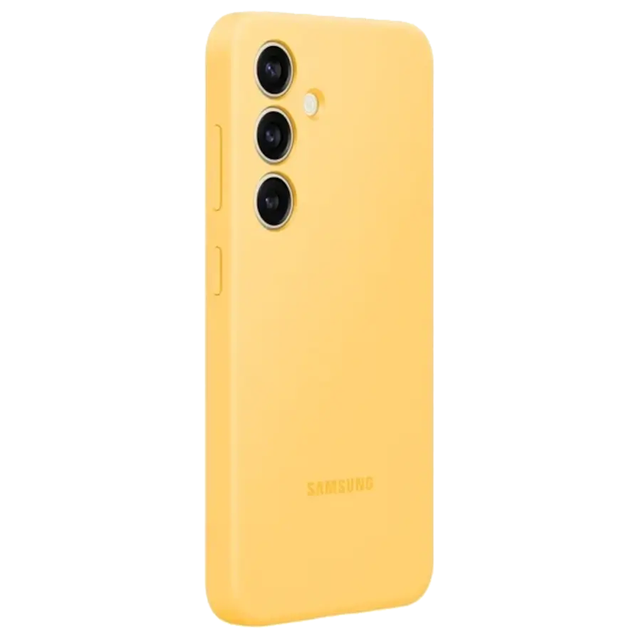 Чохол для Samsung S24 Silicone Case Yellow (EF-PS921TYEGWW)
