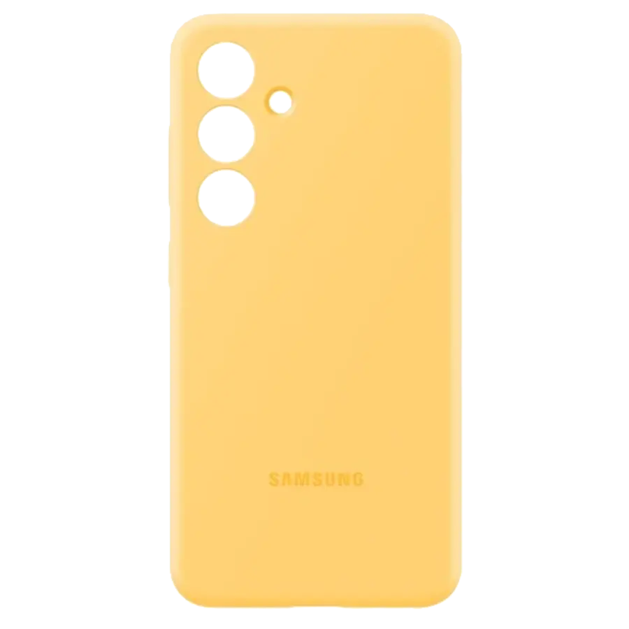 Чохол для Samsung S24 Silicone Case Yellow (EF-PS921TYEGWW)