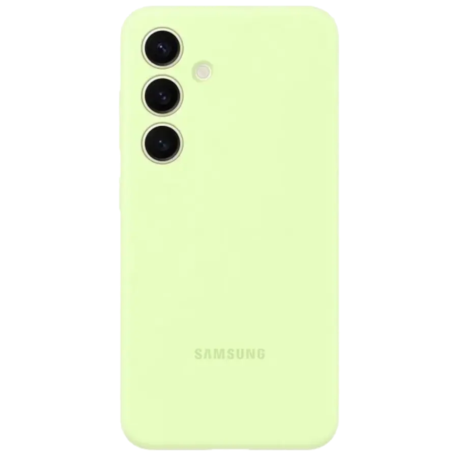 Чохол для Samsung S24 Plus Silicone Case Light Green (EF-PS926TGEGWW)