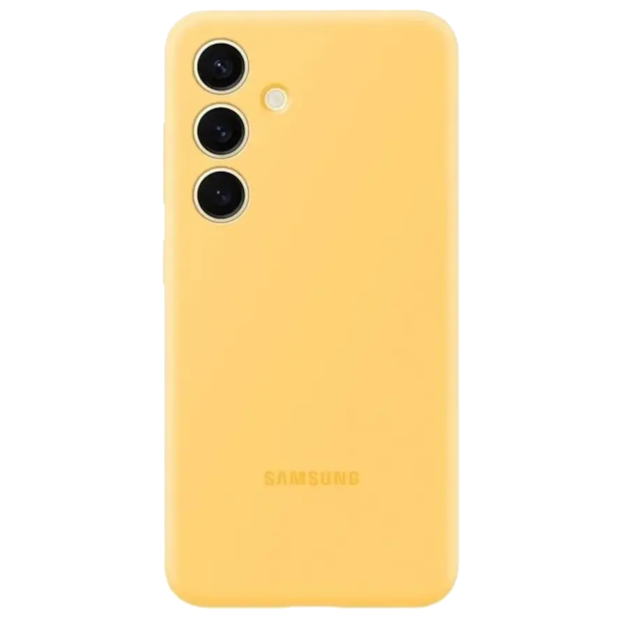 Чохол для Samsung S24 Plus Silicone Case Yellow (EF-PS926TYEGWW)