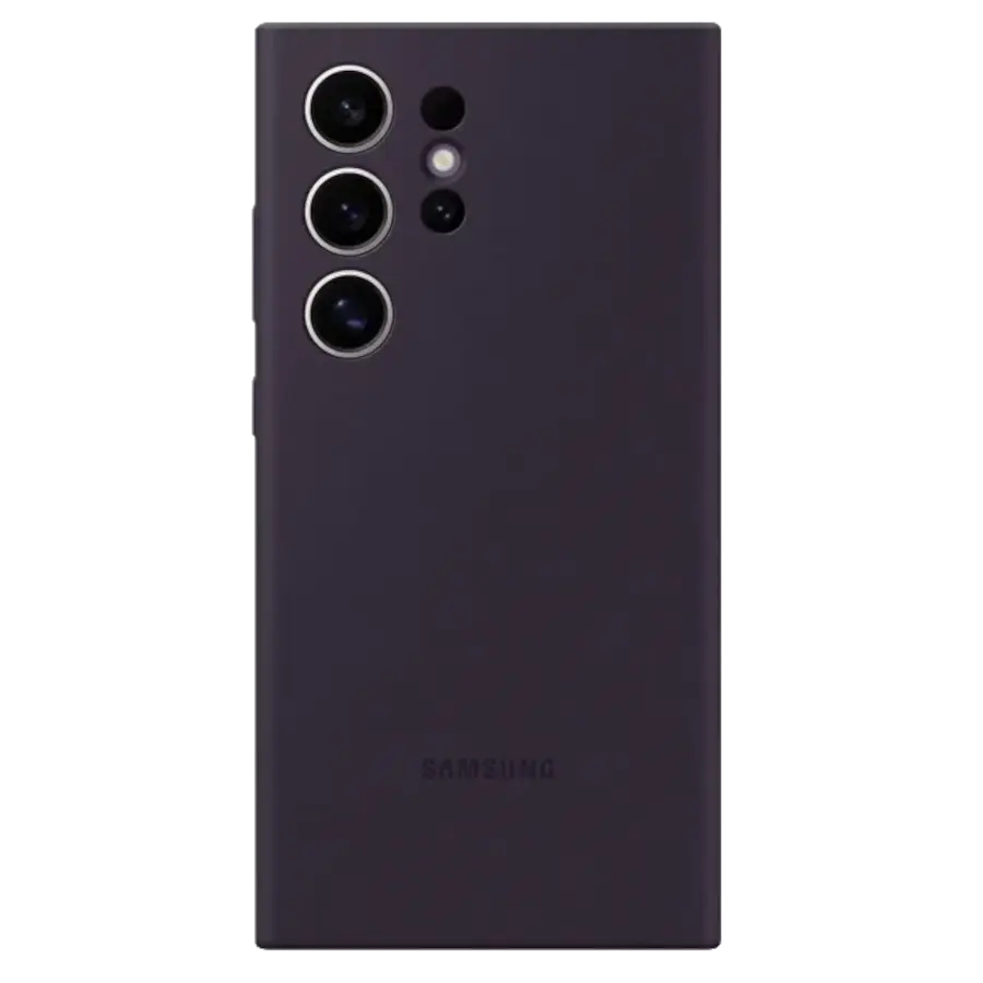 Чохол для Samsung S24 Ultra Silicone Case Dark Violet (EF-PS928TEEGWW)