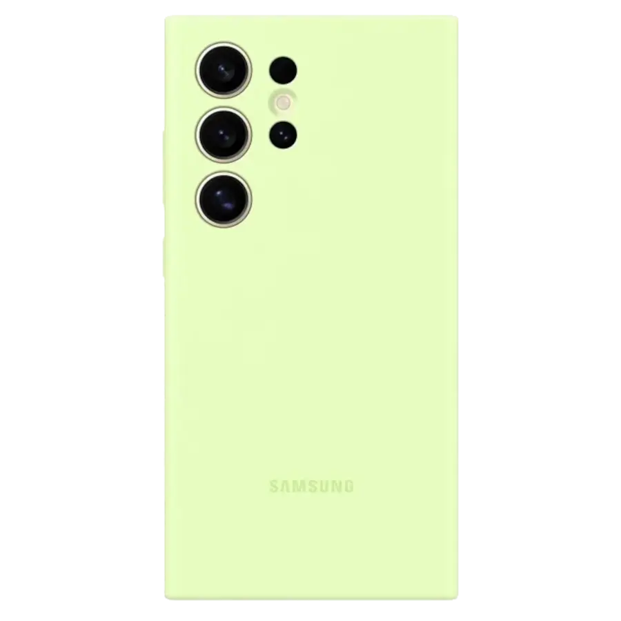 Чохол для Samsung S24 Ultra Silicone Case Light Green (EF-PS928TGEGWW)