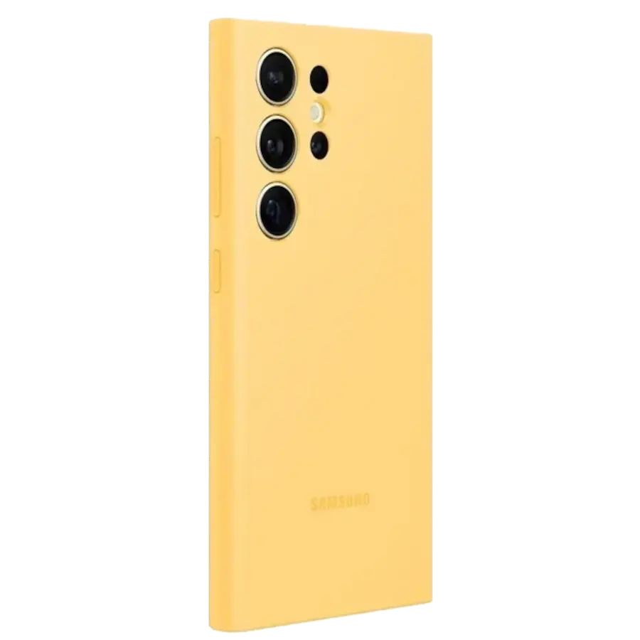 Чохол для Samsung S24 Ultra Silicone Case Yellow (EF-PS928TYEGWW)