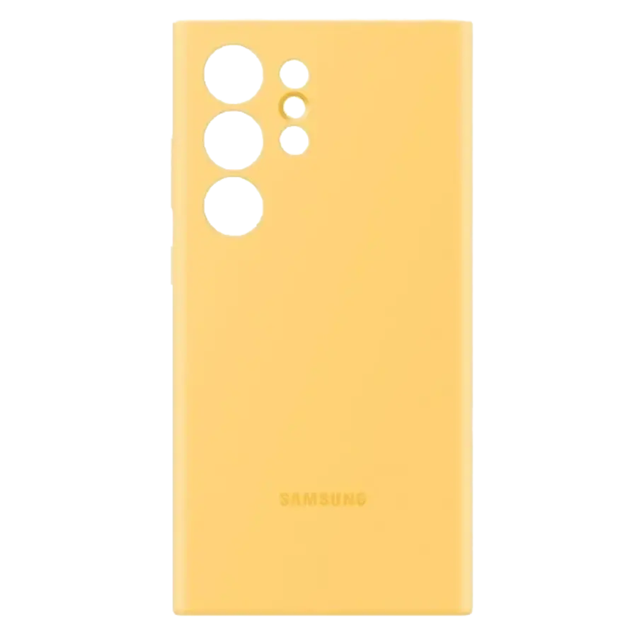 Чохол для Samsung S24 Ultra Silicone Case Yellow (EF-PS928TYEGWW)
