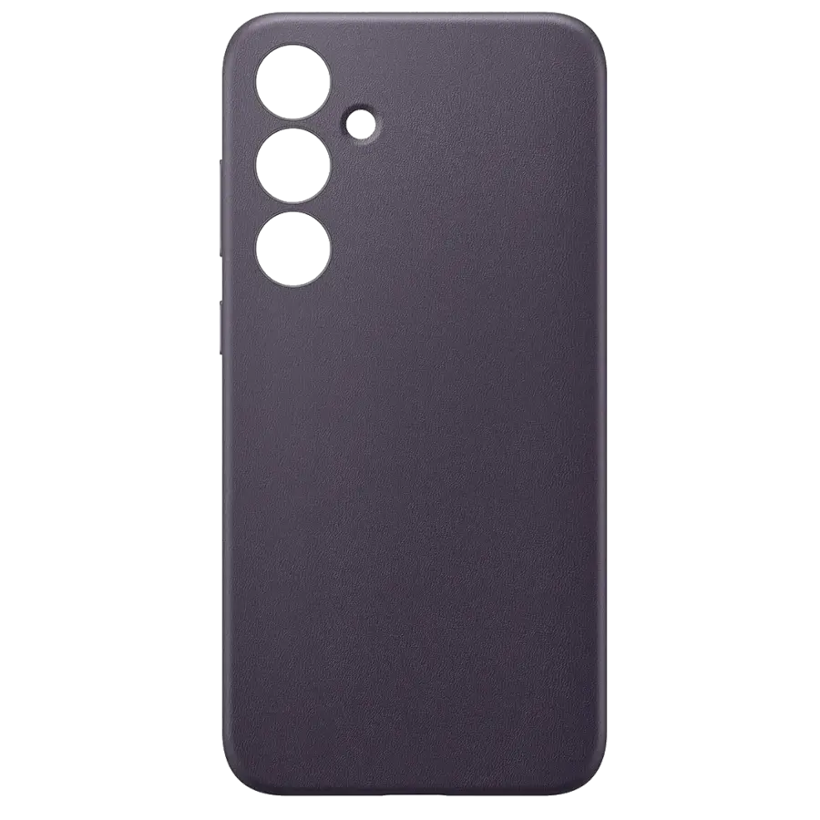 Чохол для Samsung S24 Plus Vegan Leather Case Dark Violet (GP-FPS921HCAVW)