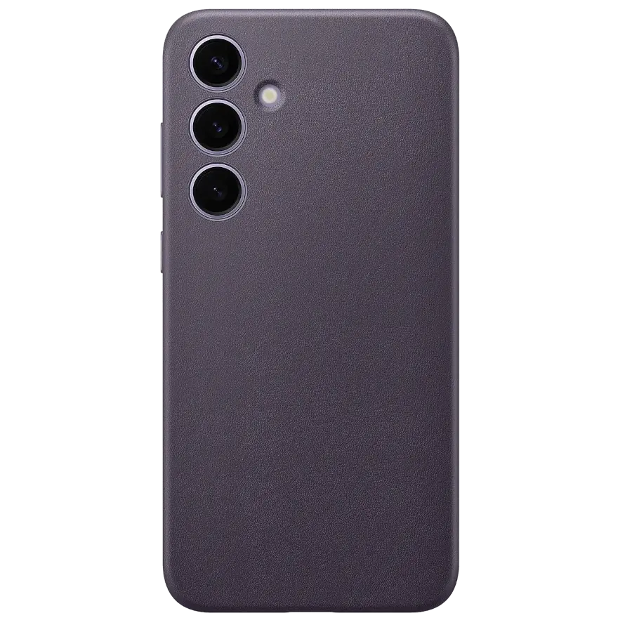 Чохол для Samsung S24 Plus Vegan Leather Case Dark Violet (GP-FPS926HCAVW)
